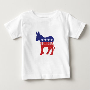 Esel der Demokraten aus Georgia Baby T-shirt
