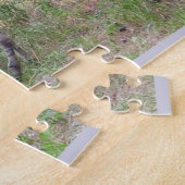 Esel, der Puzzlespiel weiden lässt Puzzle (Seite)