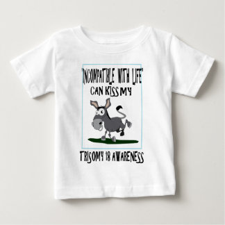 Esel des Trisomy-18 Baby T-shirt