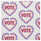 Esel des Wahldemokratin Stoff (Muster)