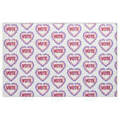 Esel des Wahldemokratin Stoff (Fat Quarter (45,7 x 55,9 cm))