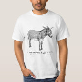 Esel-Einhorn T-Shirt (Vorderseite)