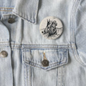 Esel-Elefant-WahlPin/ Button (Beispiel)