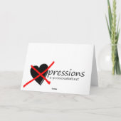 Esel Feiertagskarte (Rückseite)