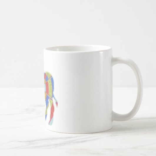 Esel-Felsen - amerikanische Wahl-Stimmen 2012 Kaffeetasse (Rechts)