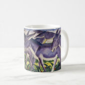 Esel-Fries durch Franz Marc Kaffeetasse (VorderseiteRechts)