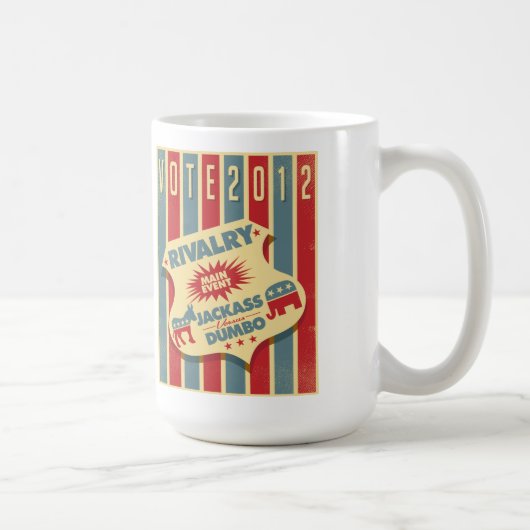 Esel gegen Dumbo Kaffeetasse (Rechts)