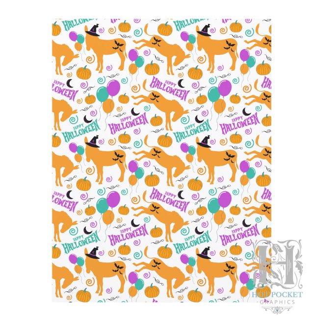 Esel Halloween Scrapbook Papier (Von Creator hochgeladen)
