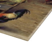 Esel-Huhn-Vieh-Malen Schneidebrett (Ecke)