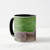 Esel im Gras Tasse (Vorderseite Links)