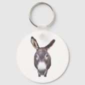 Esel in deinem Gesicht Schlüsselanhänger (Vorderseite)