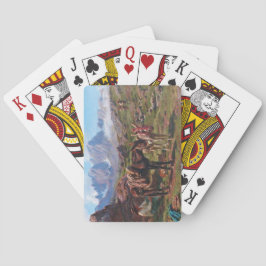 Esel in den Pyrenäen (Rosa Bonheur) Spielkarten