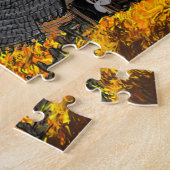 Esel in der Scheune Puzzle (Seite)