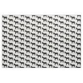 Esel in der Silhouette Stoff (Yard (91,4 cm))
