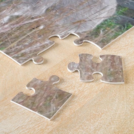 Esel in einem Herbstfeld Puzzle (Seite)