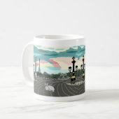 Esel in Paris Kaffeetasse (Vorderseite Links)