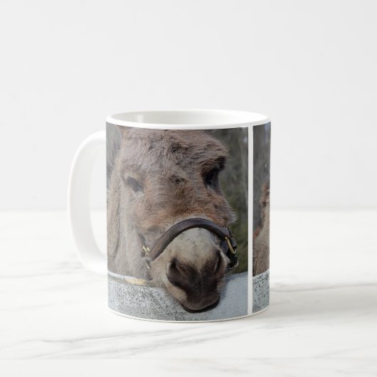 Esel Kaffeetasse (Vorderseite Links)