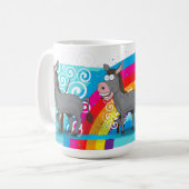 Esel Kaffeetasse (Vorderseite Links)