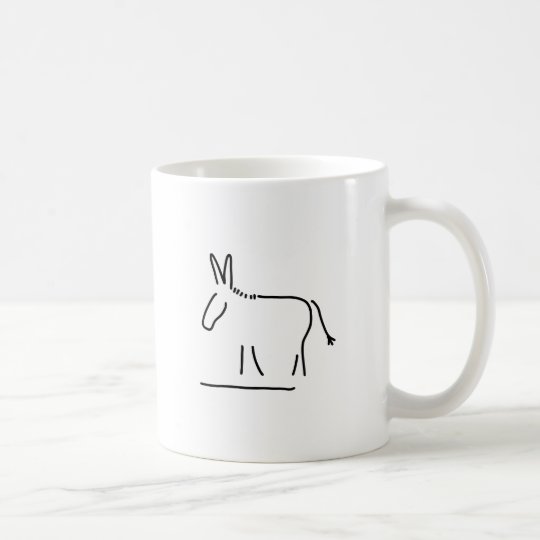 Esel Kaffeetasse