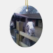 Esel Keramik Ornament (Rechts)