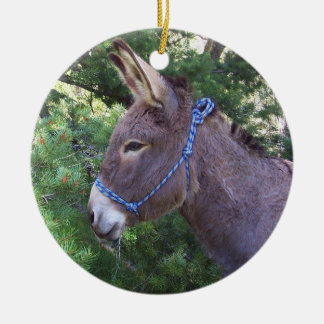 Esel Keramikornament
