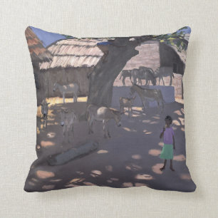 Esel Lamu Kenia 1995 Kissen