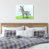 Esel Leinwanddruck (Insitu (Schlafzimmer))