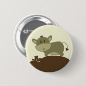 Esel-Liebe - Knopf Button (Vorne & Hinten)