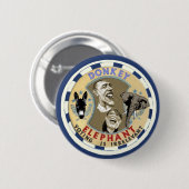 Esel oder Elephant Button (Vorne & Hinten)