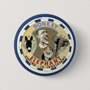 Esel oder Elephant Button