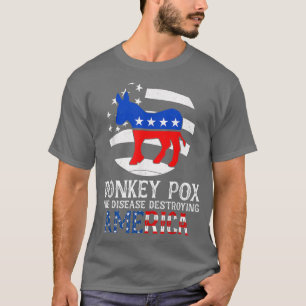 Esel-Po-Krankheit zerstört Amerika lustig T-Shirt