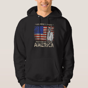 Esel Pocken Die Krankheit, die Amerika zerstört Hoodie