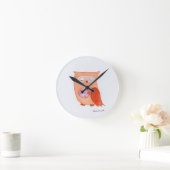 Esel Runde Wanduhr (Zuhause)