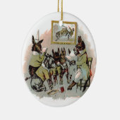 Esel-Schulantiken-Illustration Keramikornament (Rechts)