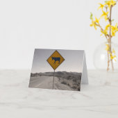 Esel-Überfahrt Karte (Gelbe Blume)