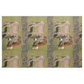 Esel- und Kuhgewebe Stoff (Fat Quarter (45,7 x 55,9 cm))