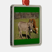 Esel- und Kuhschmuck Ornament Aus Metall (Rechts)