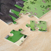 Esel und Schweinchen Puzzle (Seite)