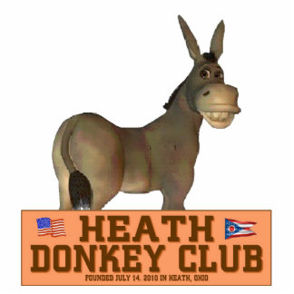 Esel-Verein Freistehende Fotoskulptur