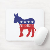 Esel Virginias Demokrat Mousepad (Mit Mouse)