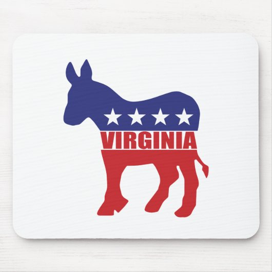 Esel Virginias Demokrat Mousepad (Vorne)