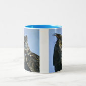 Esel Zweifarbige Tasse (Mittel)