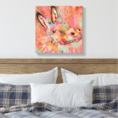 Eselbemalung Leinwanddruck (Insitu (Schlafzimmer))