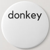 Eseldunkel Button (Vorderseite)