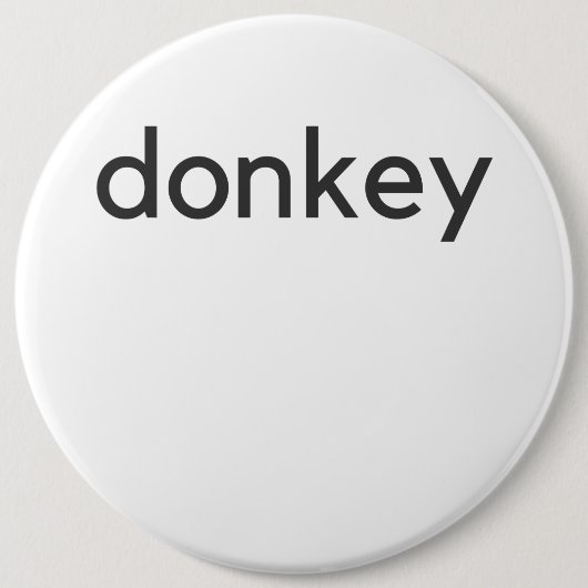 Eseldunkel Button (Vorderseite)