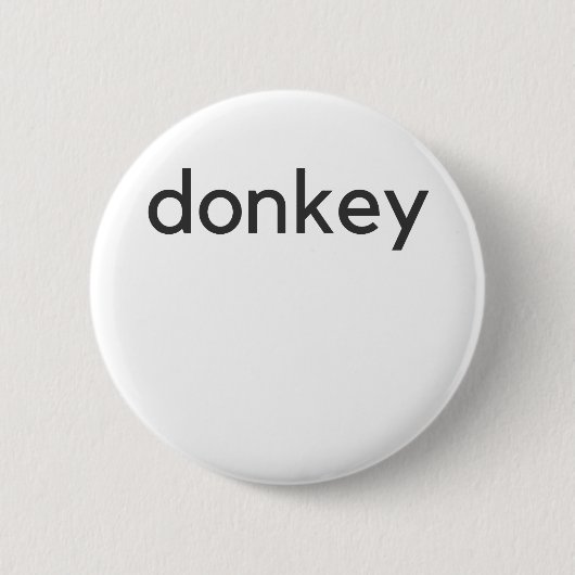 Eseldunkel Button (Vorderseite)