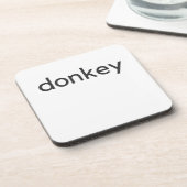 Eseldunkel Getränkeuntersetzer (Linke Seite)