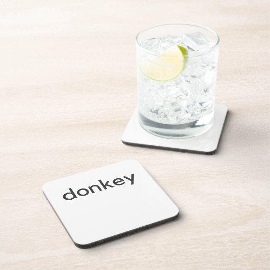 Eseldunkel Getränkeuntersetzer (Rechte Seite)
