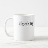 Eseldunkel Kaffeetasse (Links)