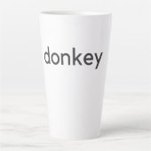 Eseldunkel Milchtasse (Vorderseite)